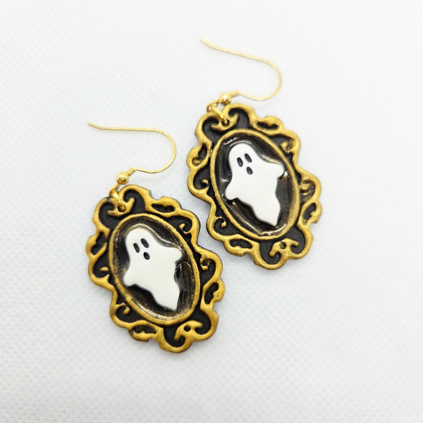 NEW Mirror Ghost Dangles