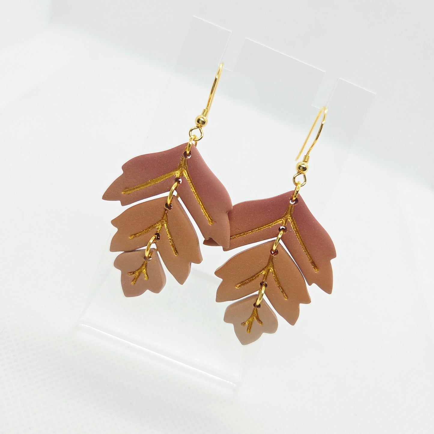 Ombre Leaf Dangle - PRE-ORDER