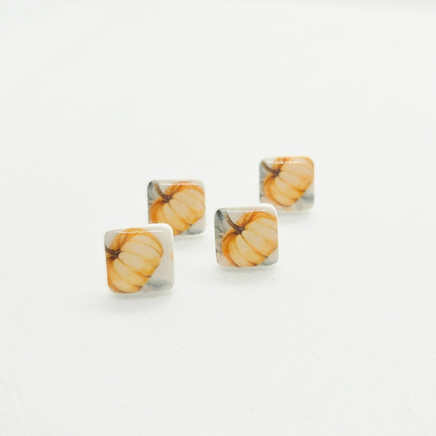 Patterned Square Studs - LIMITED
