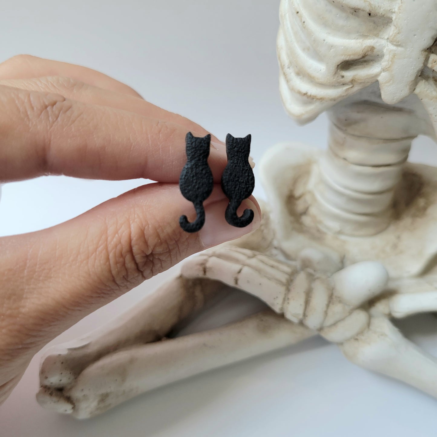 Black Cat Studs