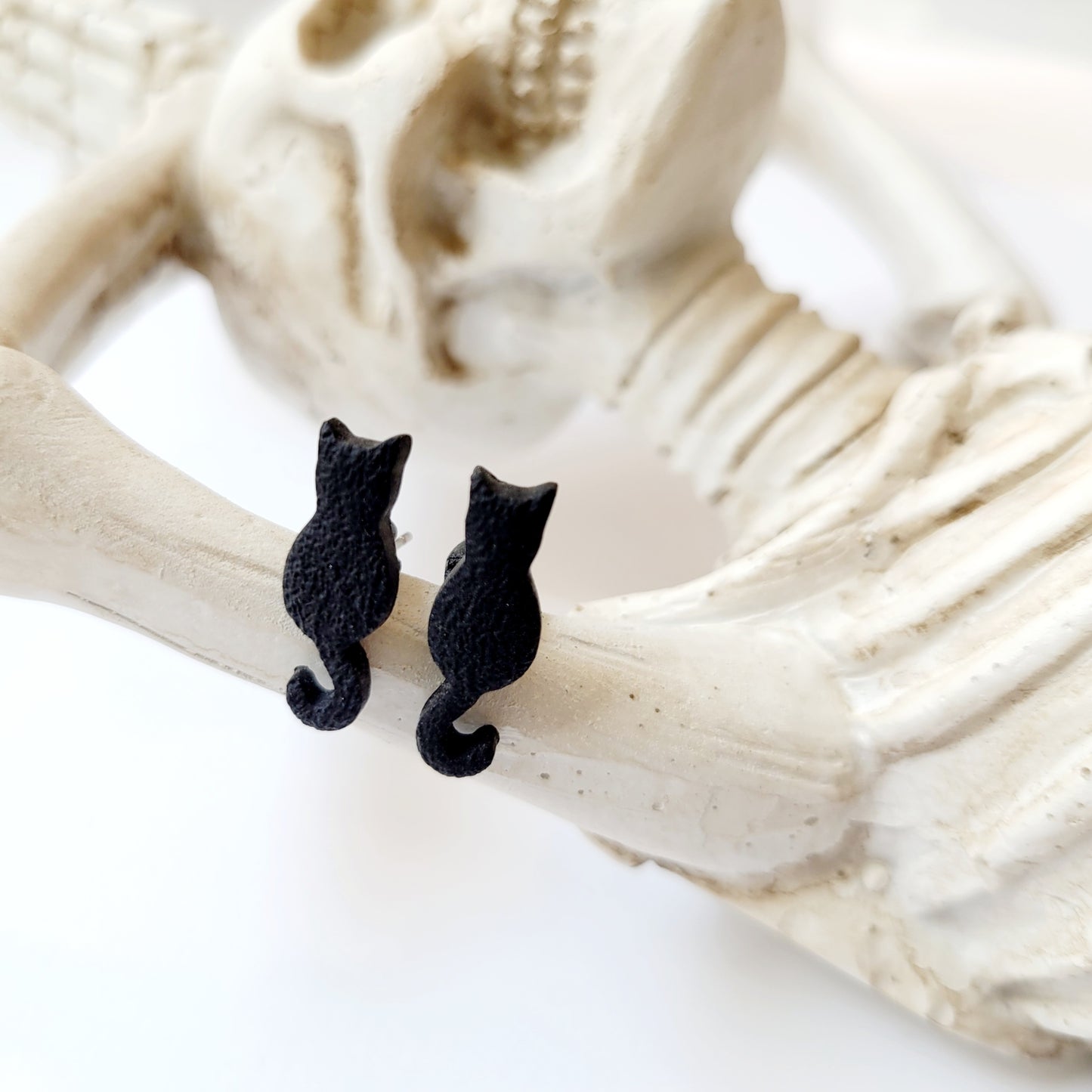 Black Cat Studs