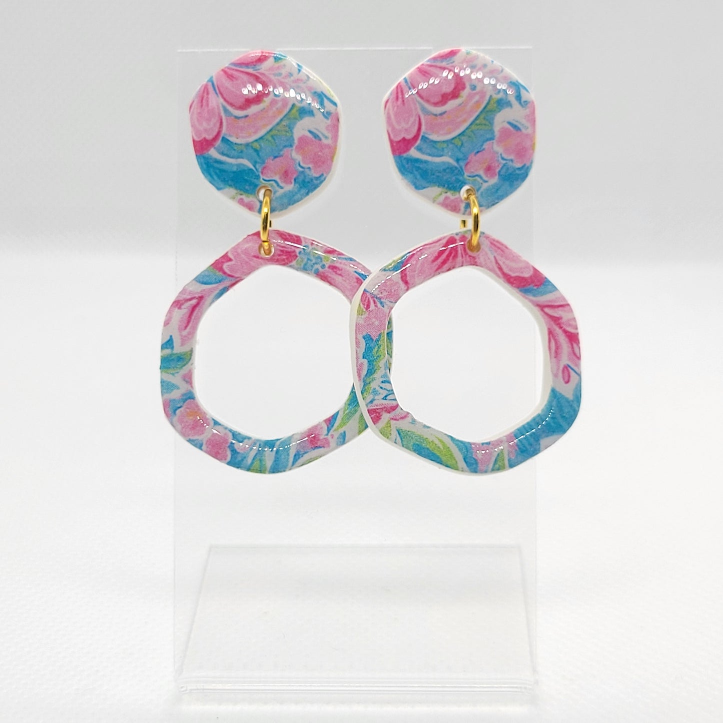 Hollow Hoop Dangle *LIMITED*