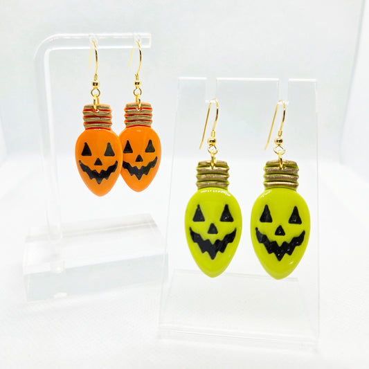 NEW Jack-o-lantern Bulb Dangles