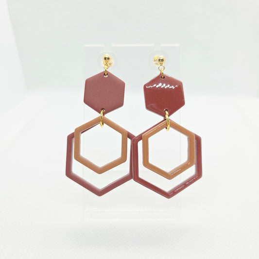 Hexagonal Dangles - PRE-ORDER
