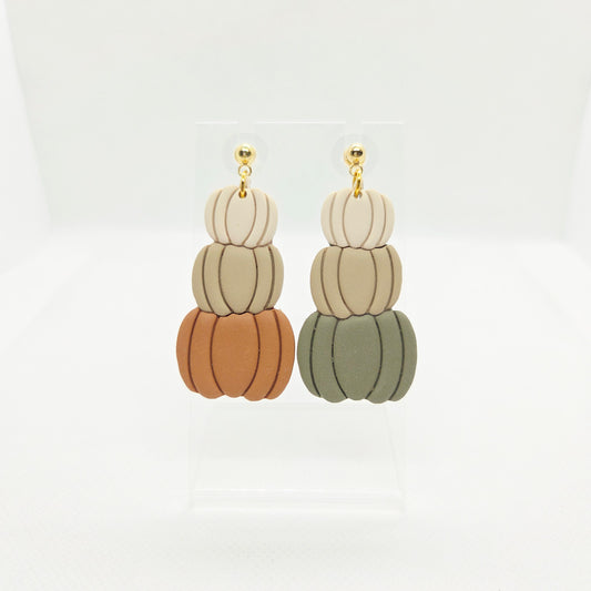 Pumpkin Trio Dangles - PRE-ORDER
