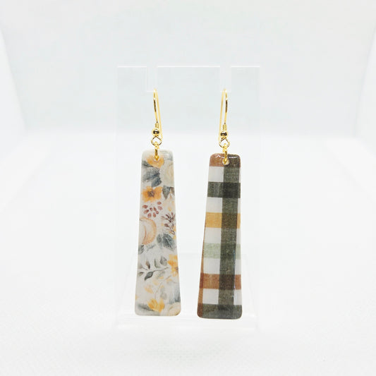 Rectangular Patterned Dangles - LIMITED
