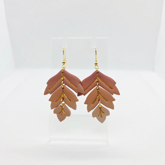 Ombre Leaf Dangle - PRE-ORDER