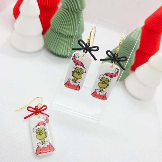 Grinch Dangles