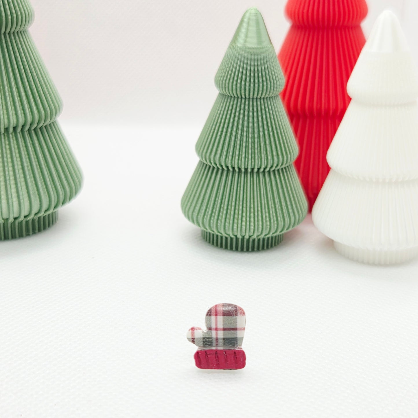 Vintage Plaid Winter Studs
