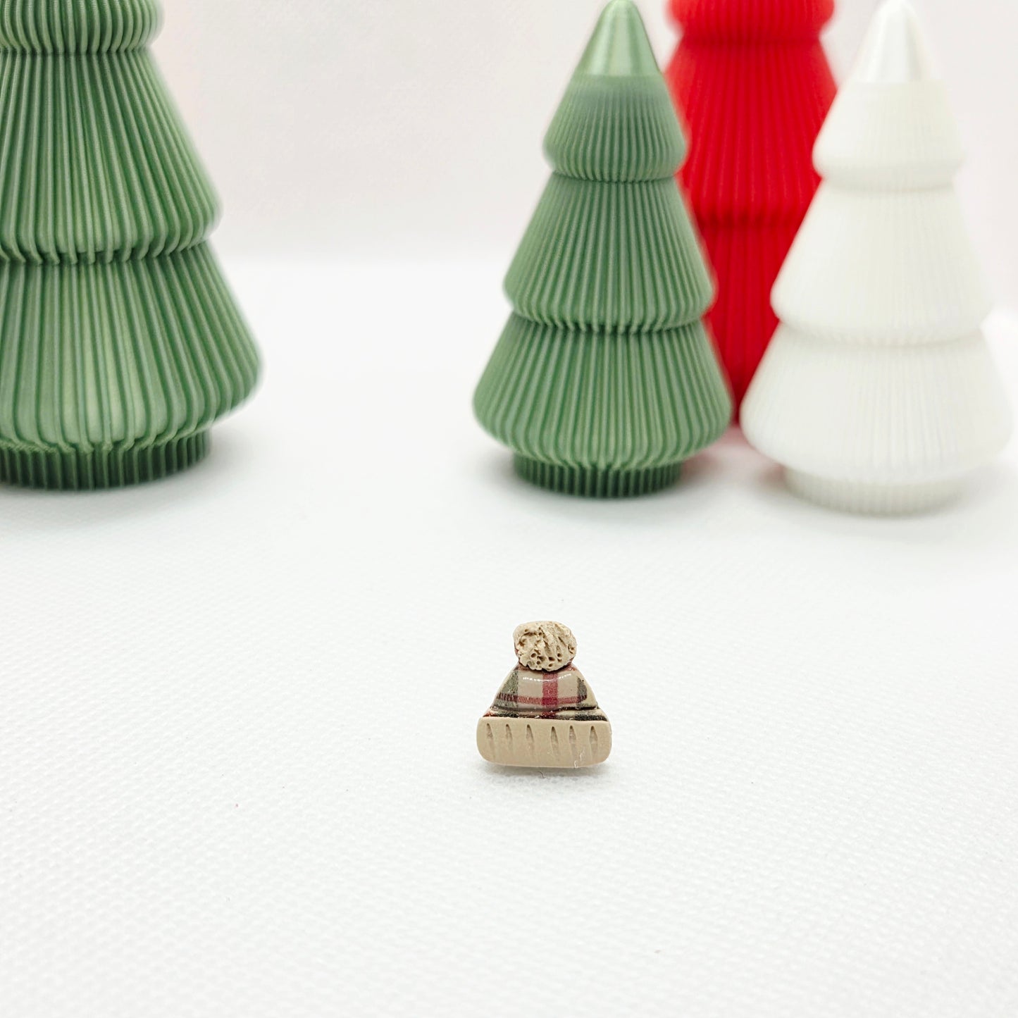 Vintage Plaid Winter Studs