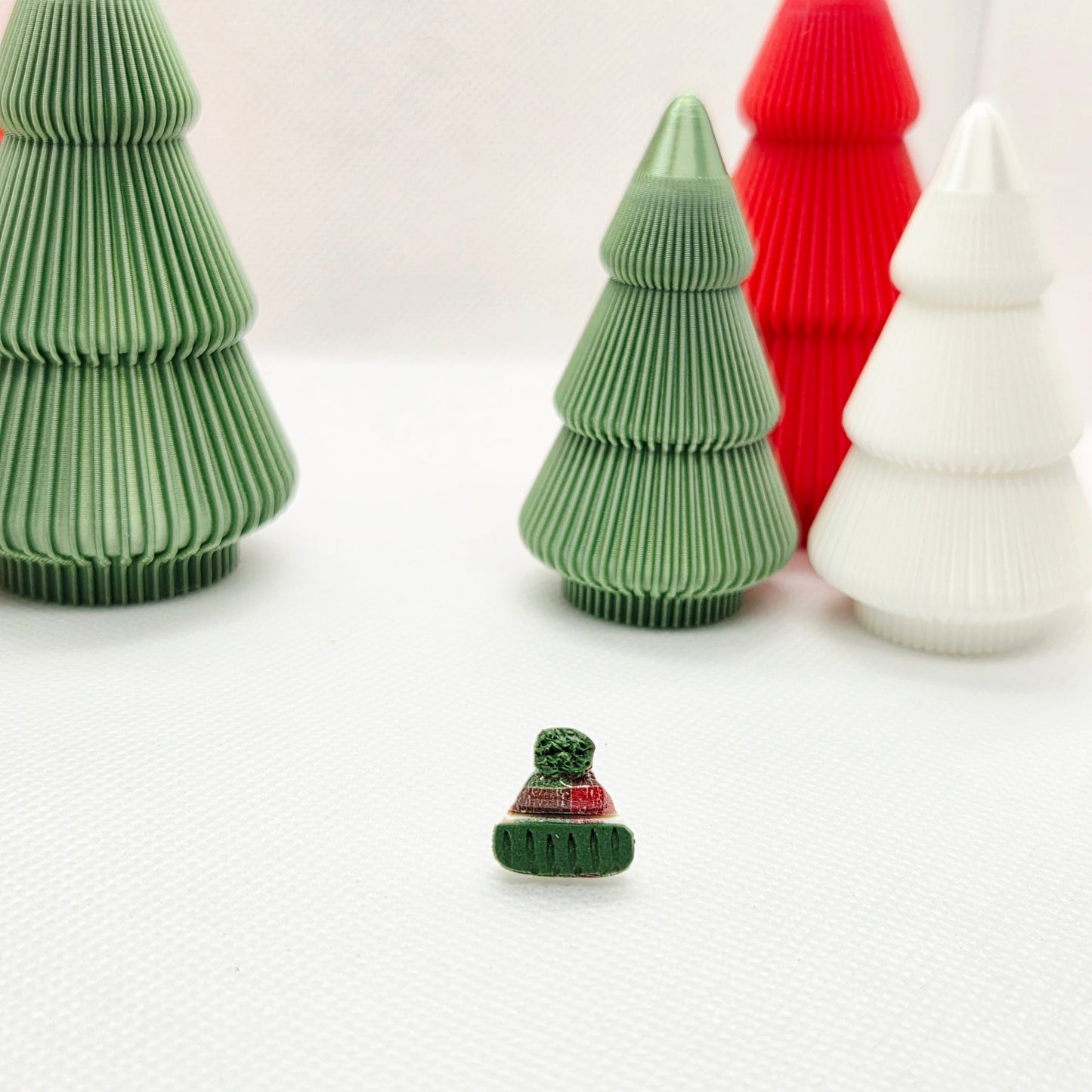 Vintage Plaid Winter Studs