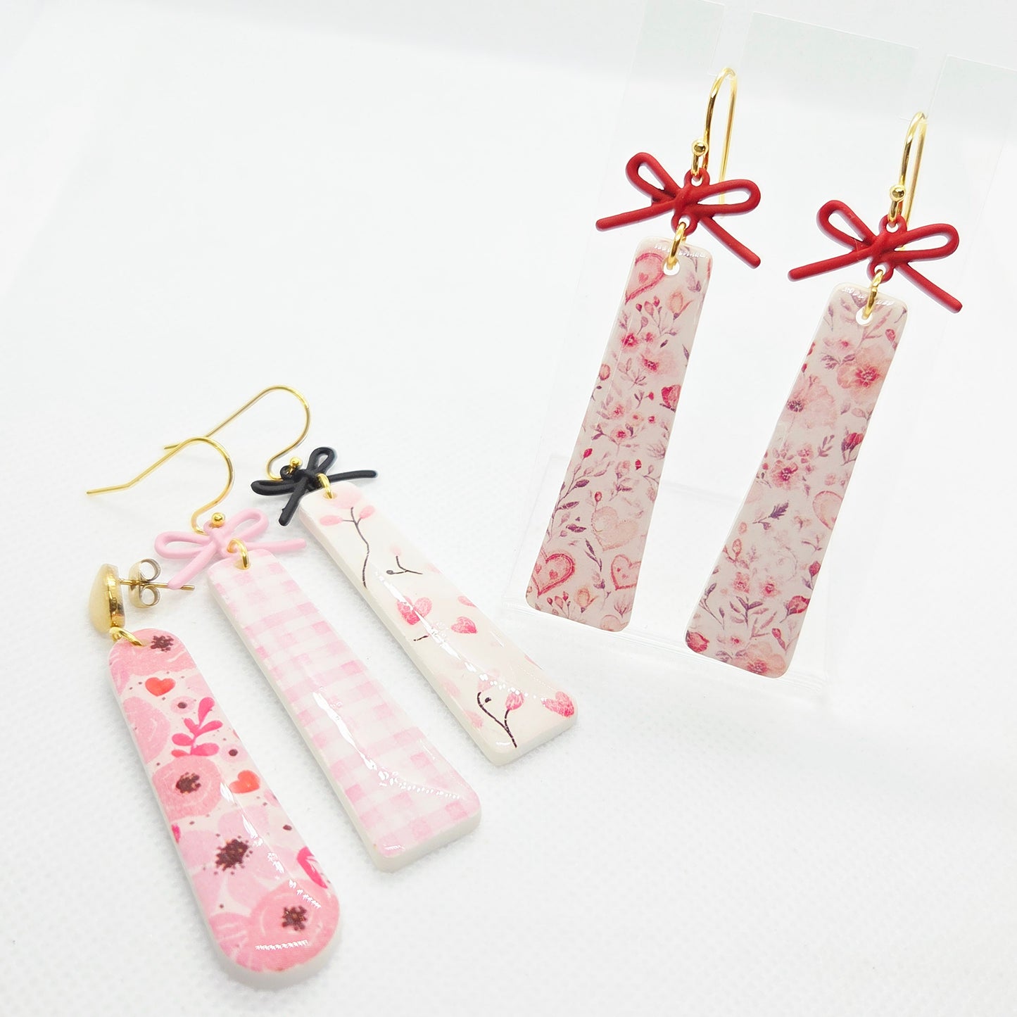 Long Printed Dangles