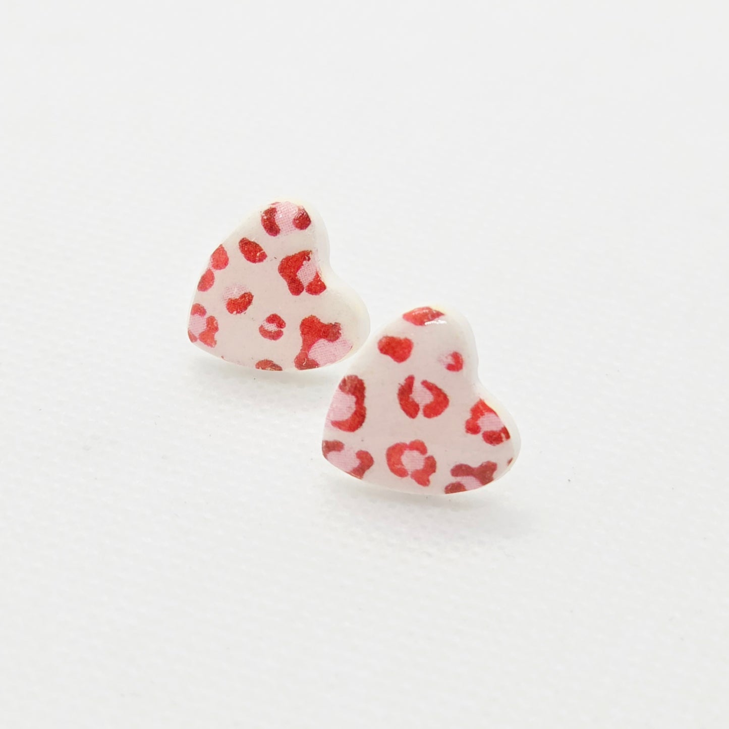 Large Heart Studs