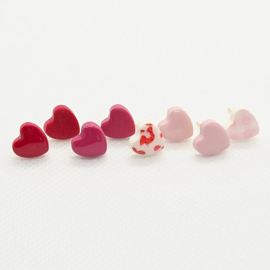 Small Heart Nanny Studs