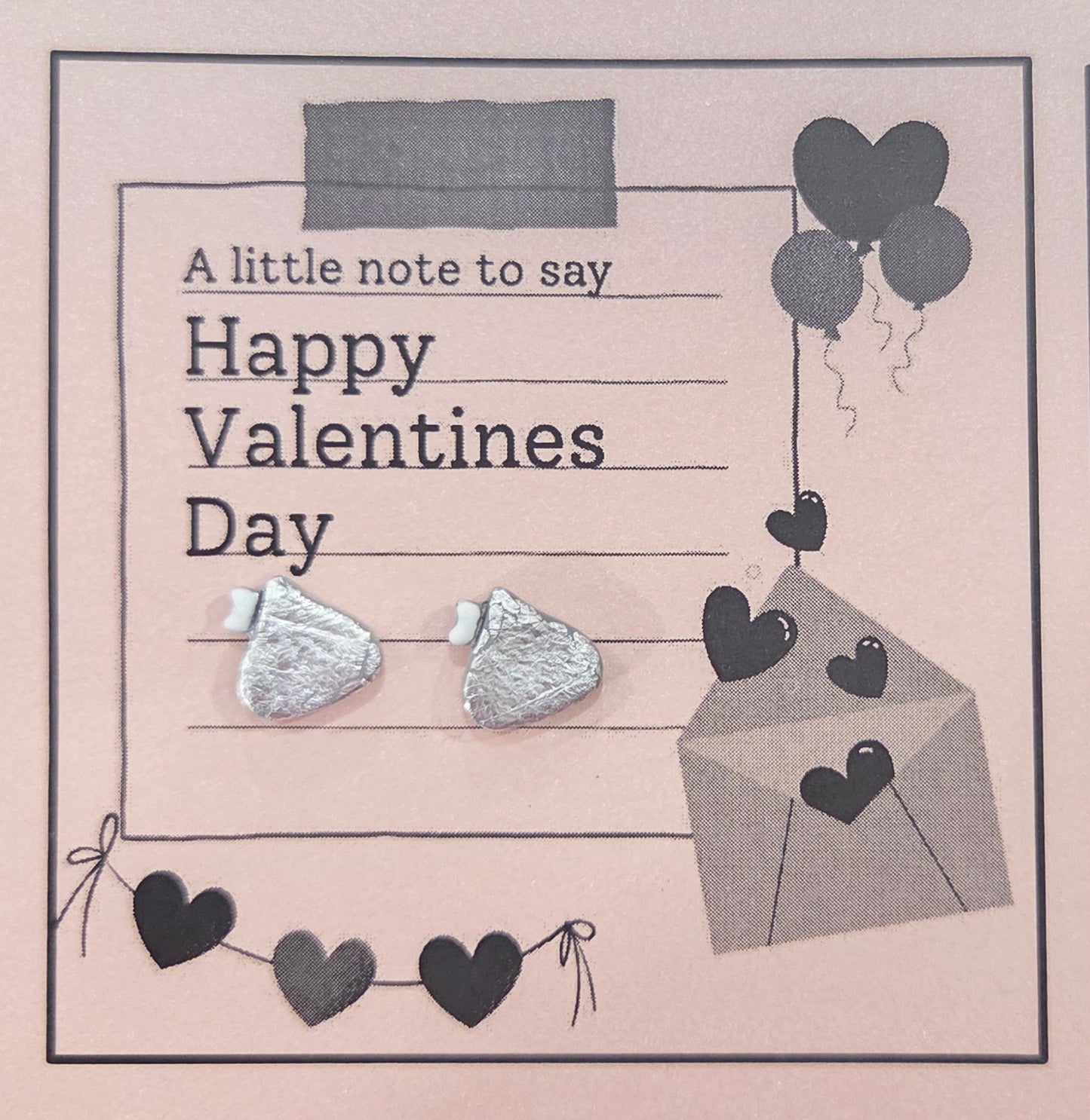 Valentine's Stud Note Cards -        Please see description
